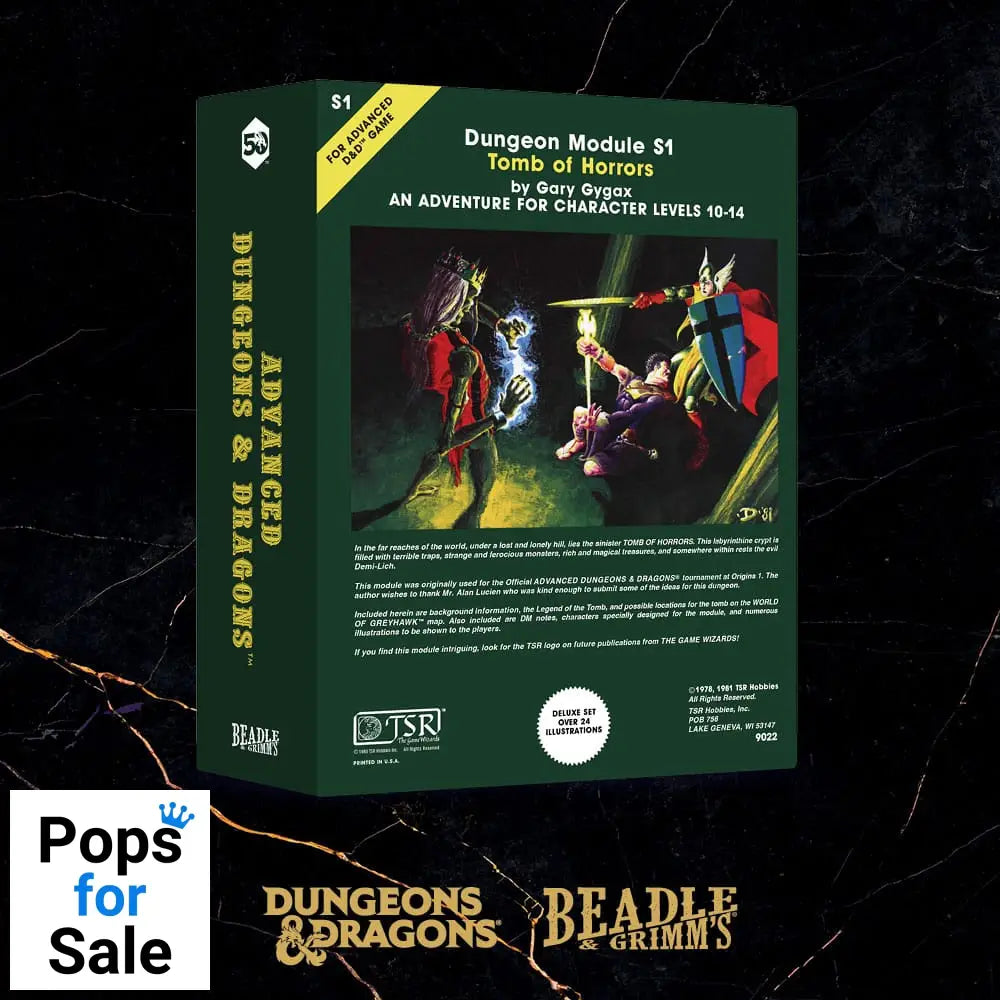 Dungeons & Dragons Classic Module Dice Set Tomb of Horrors (7) Dice