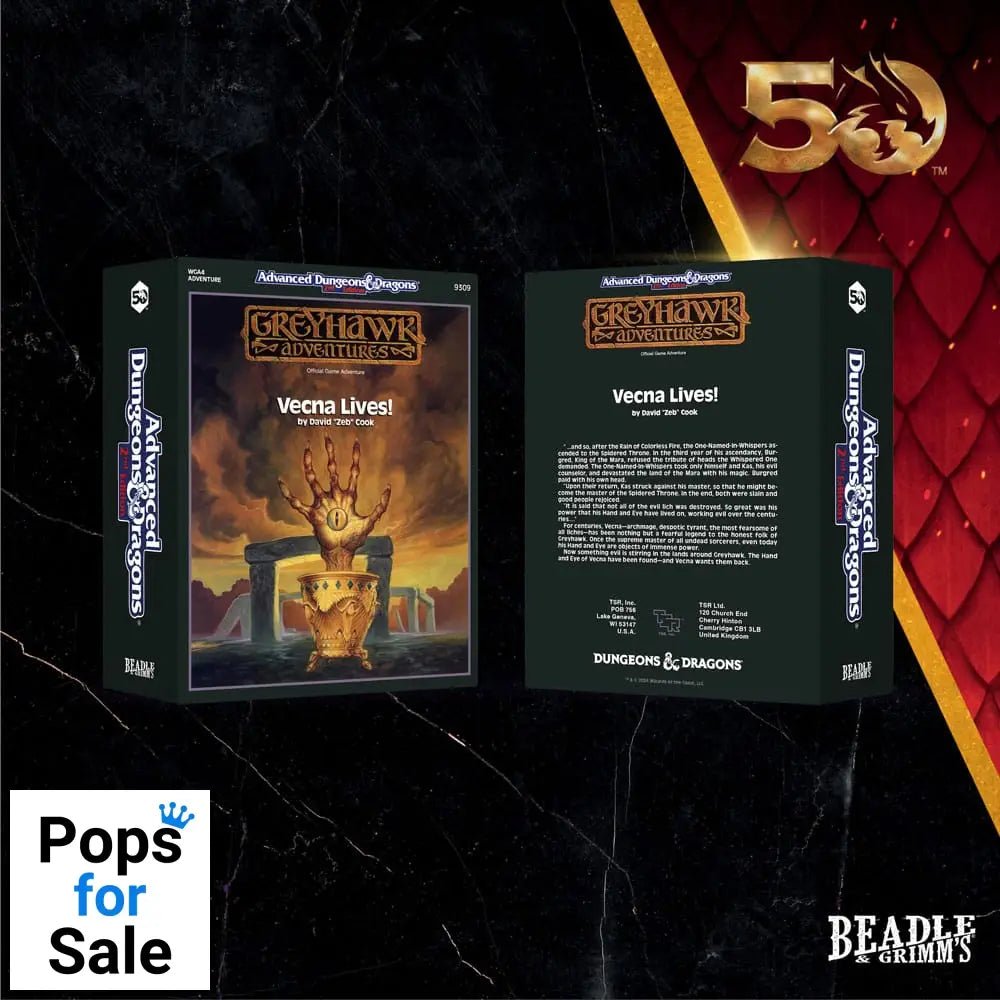 Dungeons & Dragons Classic Module Dice Set Vecna Lives (7)