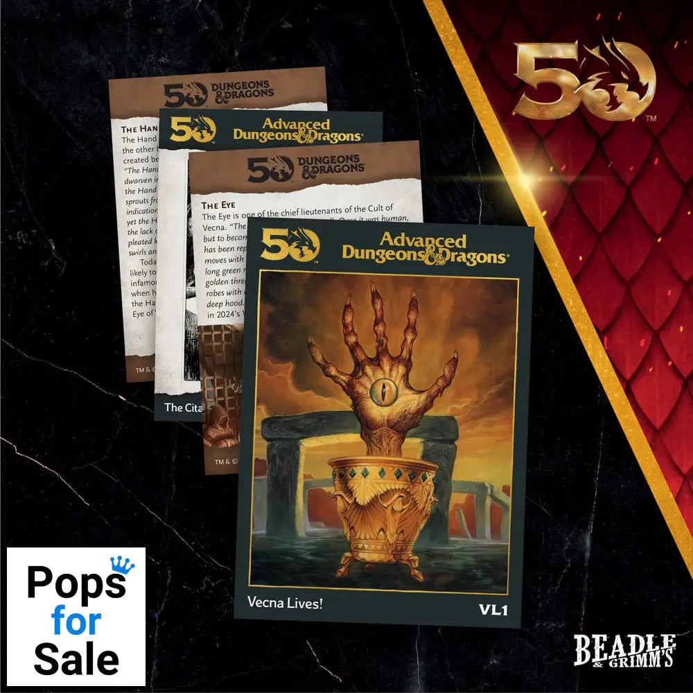 Dungeons & Dragons Classic Module Dice Set Vecna Lives (7) Dice