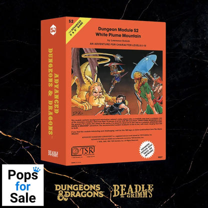 Dungeons & Dragons Classic Module Dice Set White Plume Mountain (7) Dice