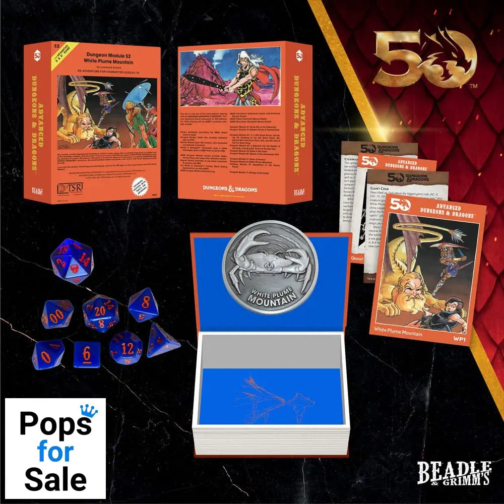 Dungeons & Dragons Classic Module Dice Set White Plume Mountain (7)