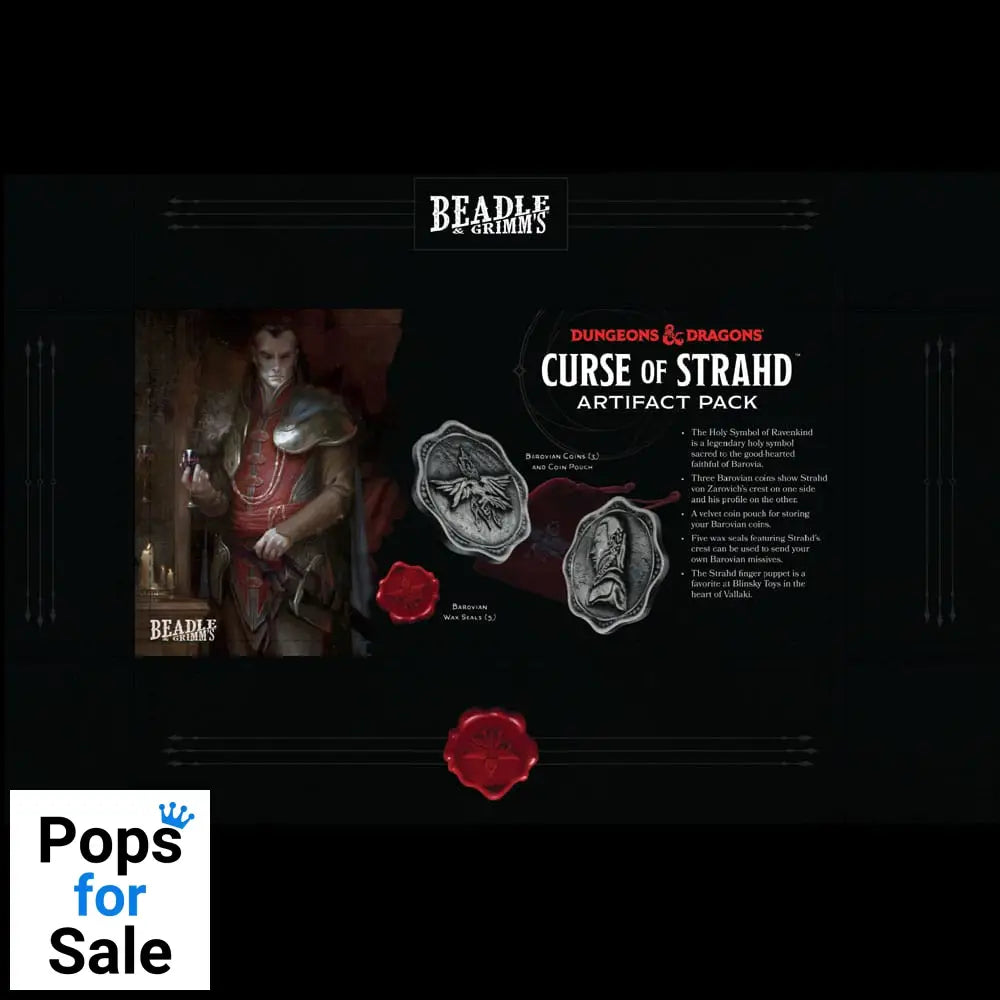 Dungeons & Dragons: Course of Strahd Geschenkbox Artifact Set