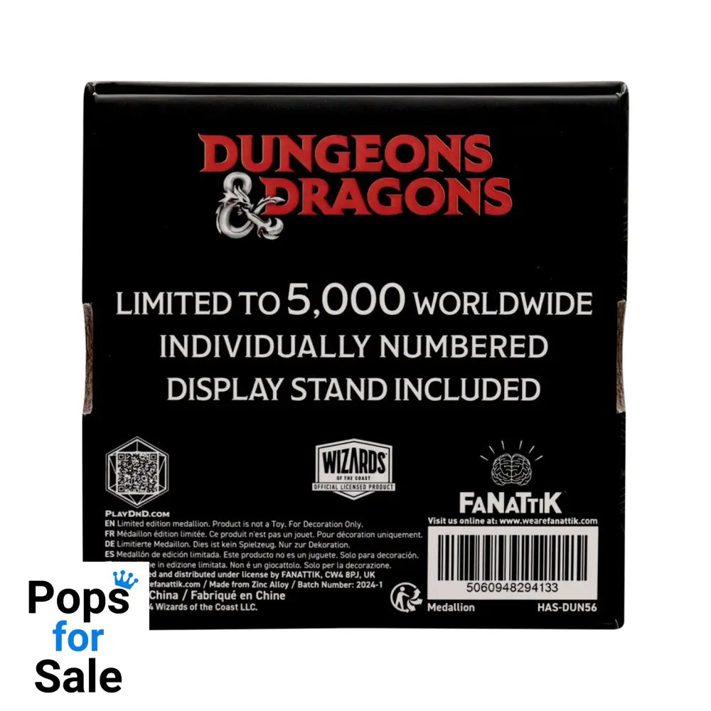 Dungeons & Dragons D20 Medallion Medallion