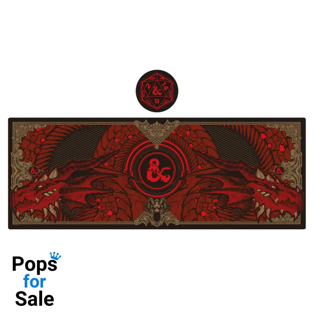Dungeons & Dragons Desk Pad & Coaster Set Desk Pad