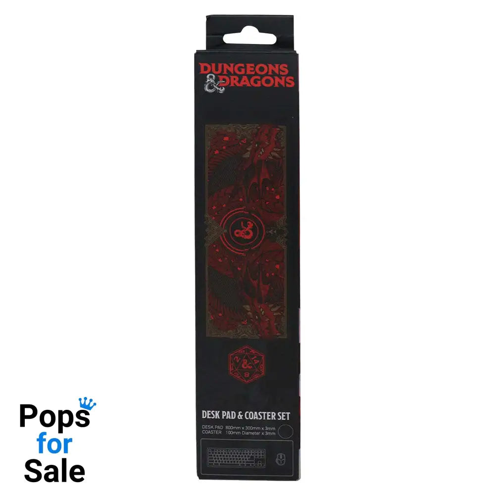 Dungeons & Dragons Desk Pad & Coaster Set Graphic