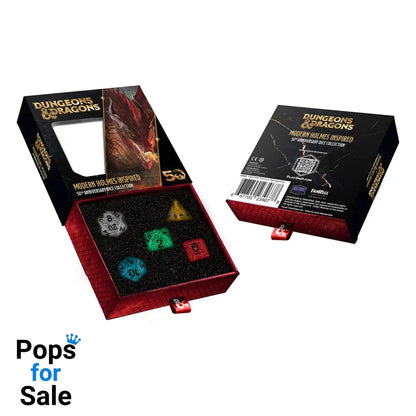 Dungeons & Dragons Dice Set 50th Anniversary: Modern Holmes Inspired