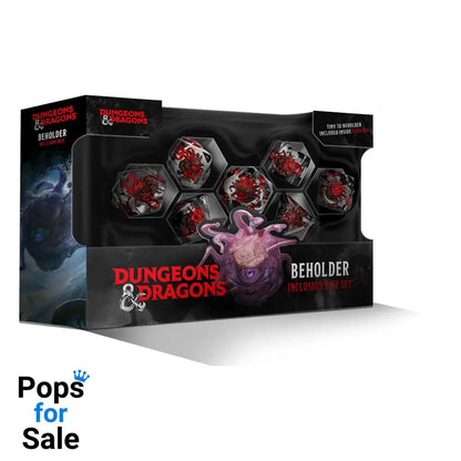 Dungeons & Dragons Dice Set Resin Beholder Set Dice