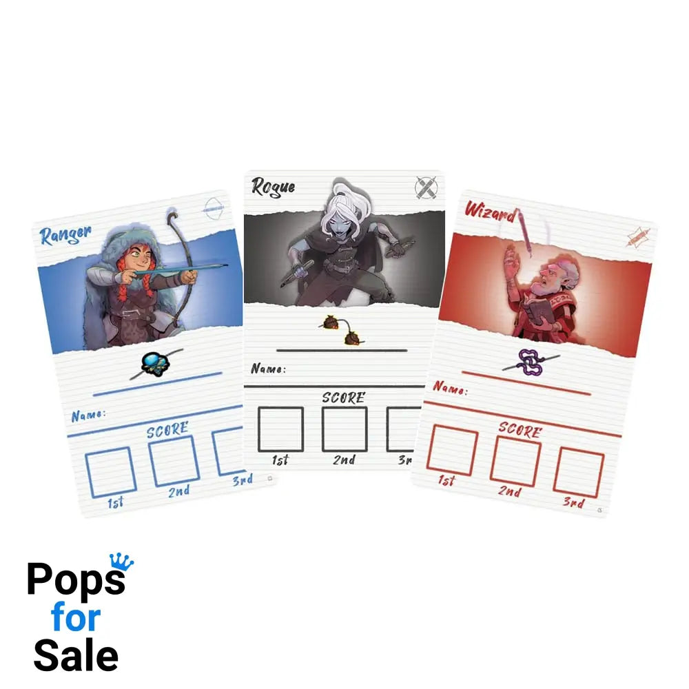 Dungeons & Dragons: Dungeon Scrawlers - Heroes of Waterdeep Strategy Game *English Version*