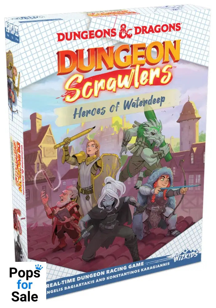 Dungeons & Dragons: Dungeon Scrawlers - Heroes of Waterdeep Strategy Game *English Version* Board games and accessories