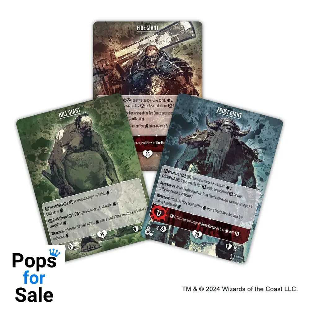 Dungeons & Dragons Game Expansion Onslaught Scenario Kit - The Great Giant Games *English Version*