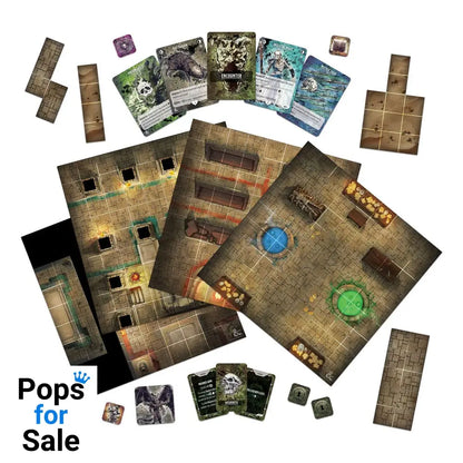 Dungeons & Dragons Game Expansion Onslaught Tomb of Horrors - Maps & Monsters Expansion *English Version*