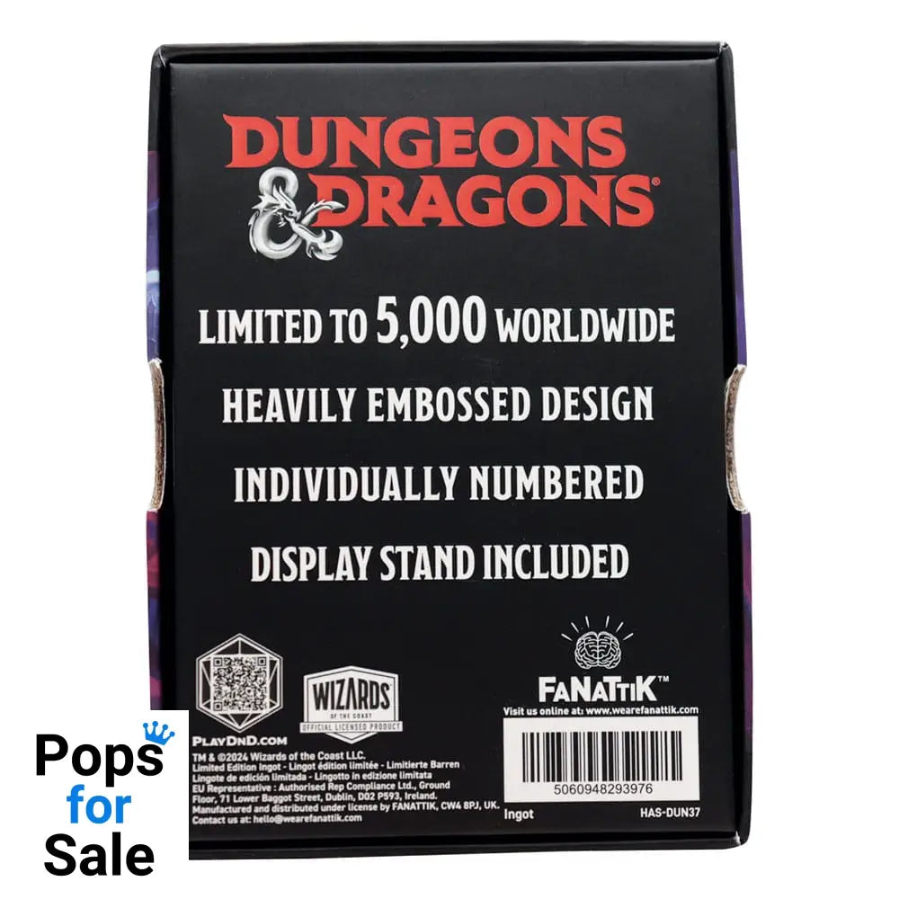 Dungeons & Dragons Ingot Vecna Eve of Ruin Limited Edition