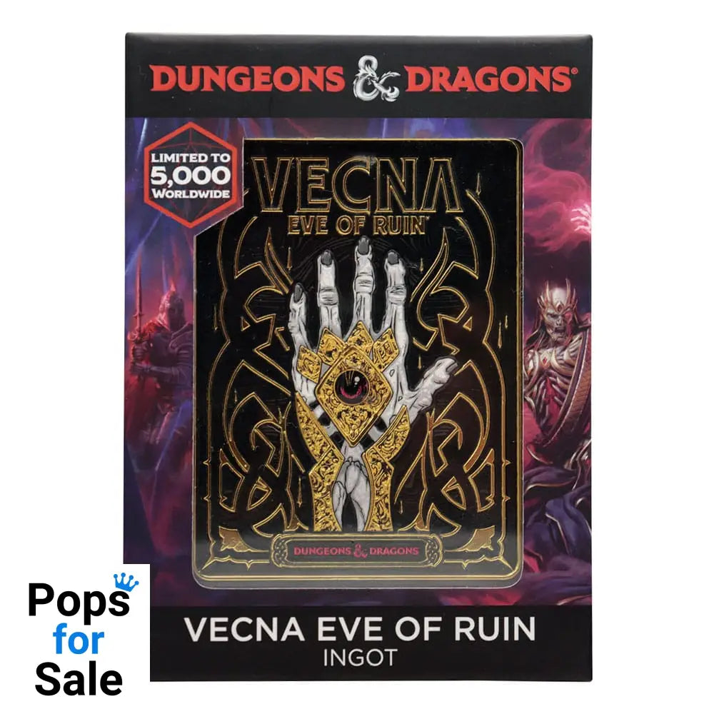 Dungeons & Dragons Ingot Vecna Eve of Ruin Limited Edition