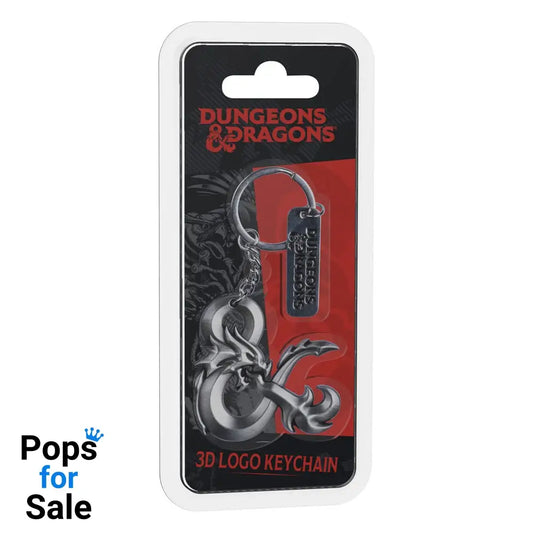 Dungeons & Dragons Keychain 3D Logo