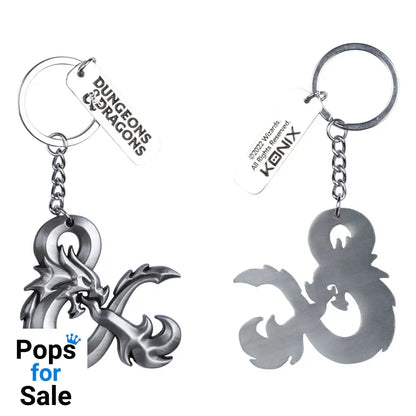 Dungeons & Dragons Keychain 3D Logo
