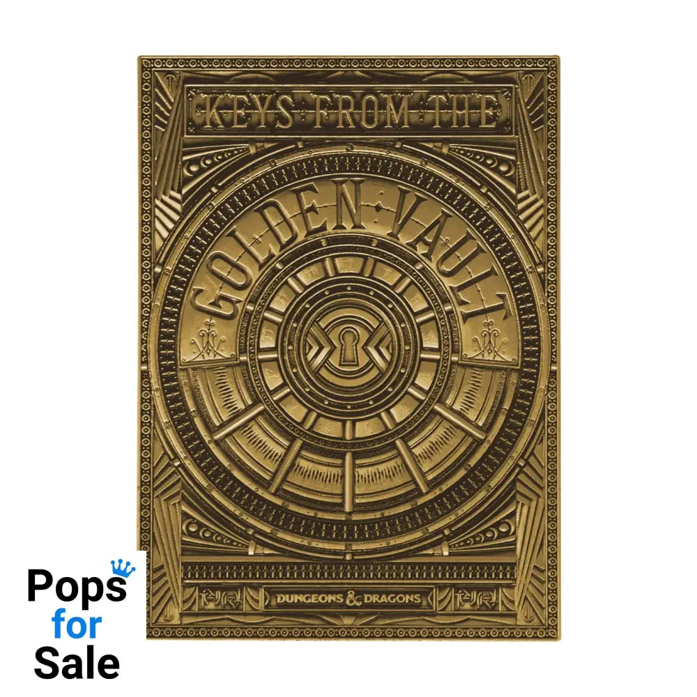 Dungeons & Dragons Limited Edition Keys From The Golden Vault Ingot Ingot