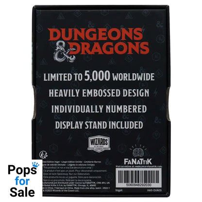 Dungeons & Dragons Limited Edition Keys From The Golden Vault Ingot Ingot