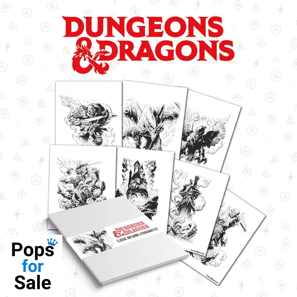 Dungeons & Dragons Limited Edition Lithograph Set Lithograph Set
