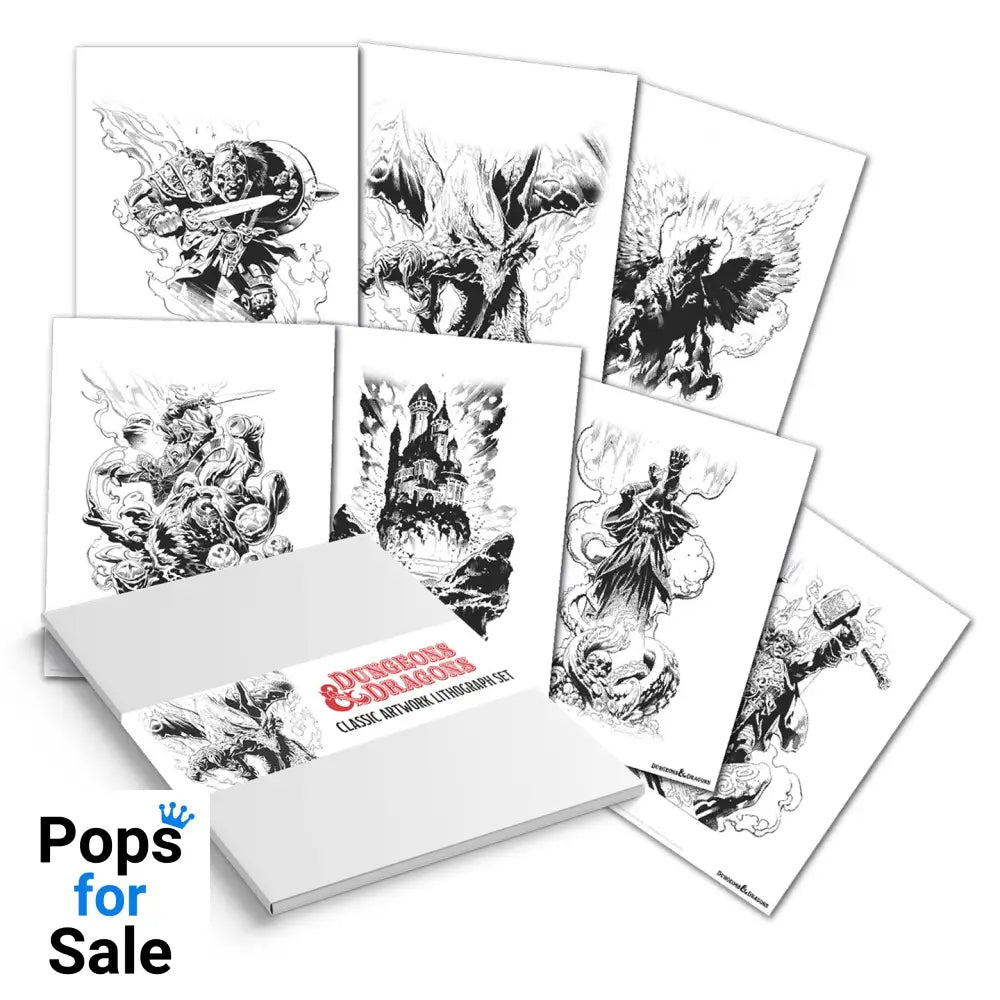 Dungeons & Dragons Limited Edition Lithograph Set Lithograph Set