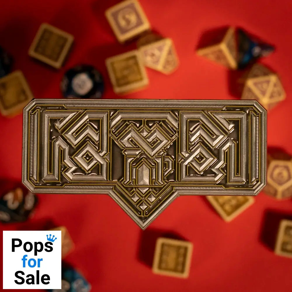 Dungeons & Dragons Limited Edition Mithral Hall Ingot Ingot