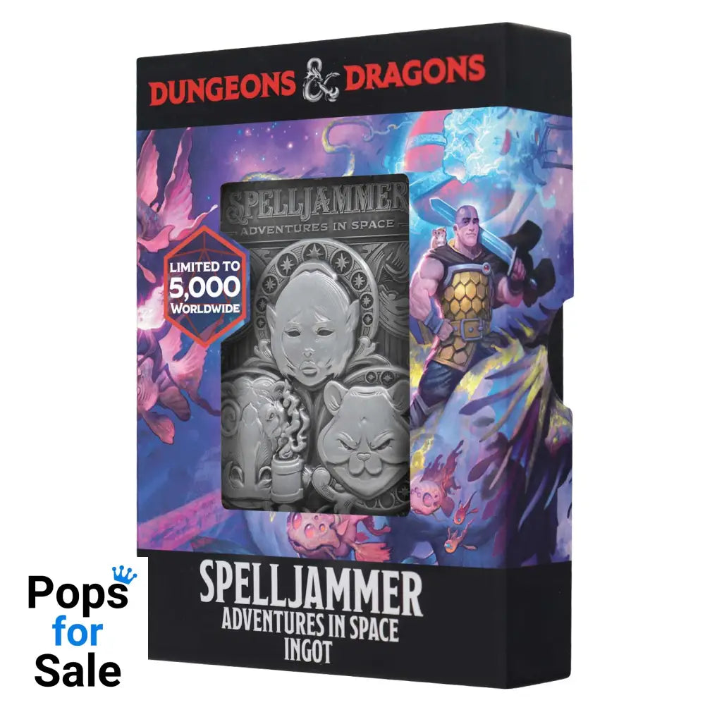 Dungeons & Dragons Limited Edition Spelljammer Adventures in Space Ingot Ingot