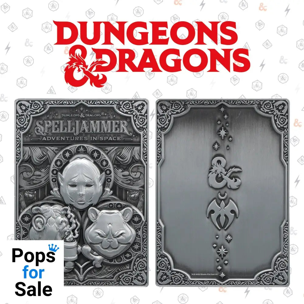 Dungeons & Dragons Limited Edition Spelljammer Adventures in Space Ingot Ingot