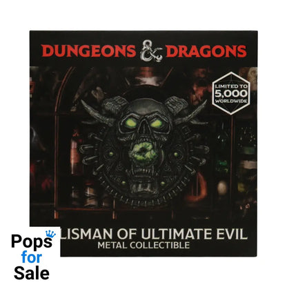 Dungeons & Dragons Limited Edition Talisman of Ultimate Evil Medallion and Art Card Medallion