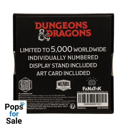 Dungeons & Dragons Limited Edition Talisman of Ultimate Evil Medallion and Art Card Medallion