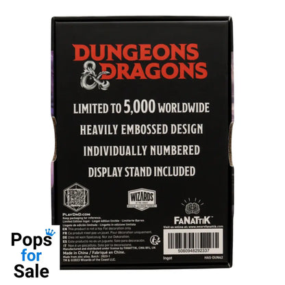 Dungeons & Dragons Limited Edition Waterdeep Badge Replica