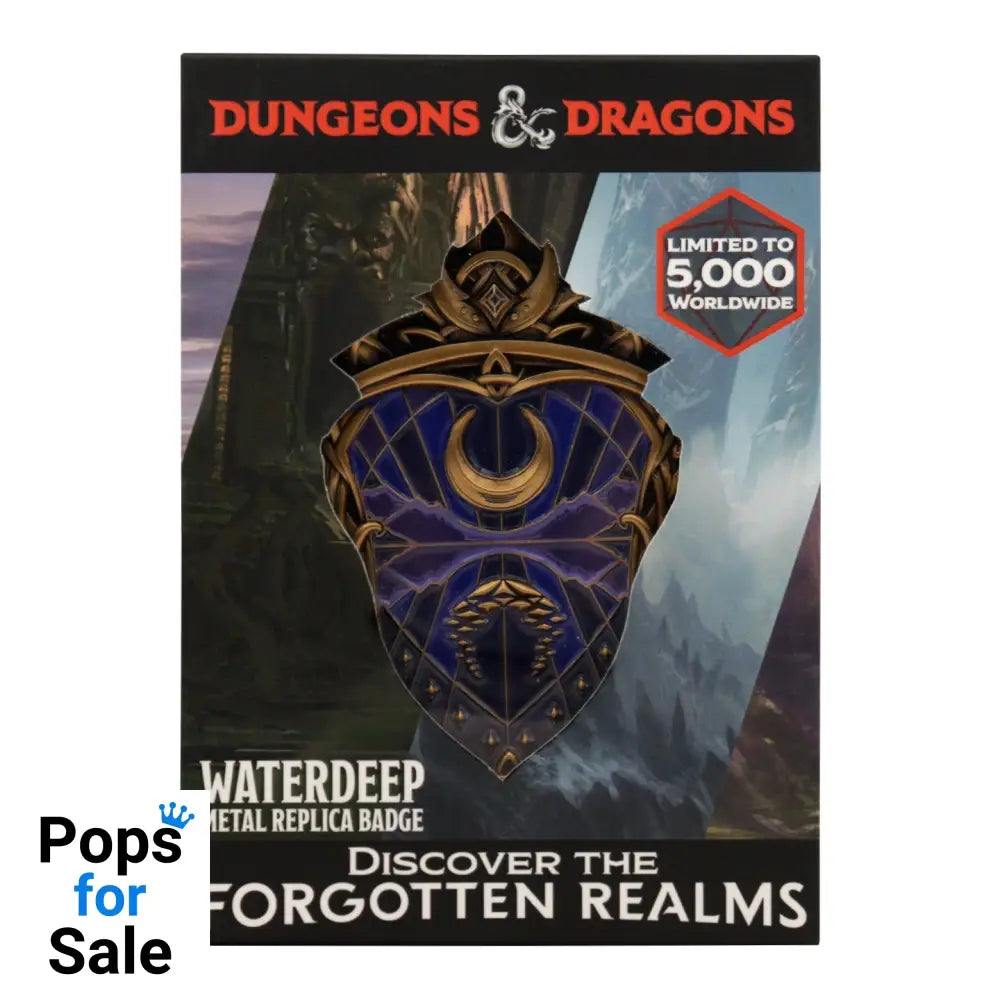 Dungeons & Dragons Limited Edition Waterdeep Badge Replica