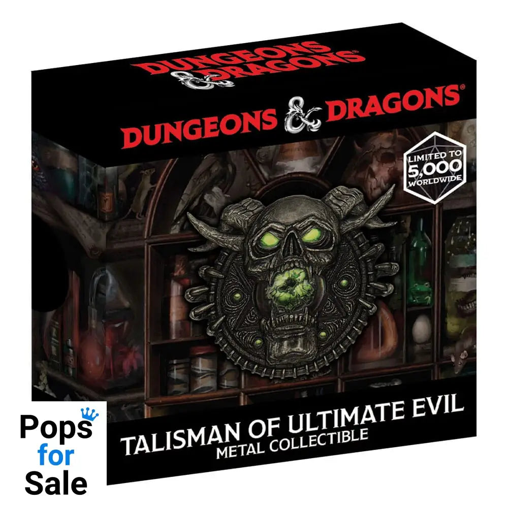 Dungeons & Dragons Medallion and Art Card Talisman of Ultimate Evil Limited Edition