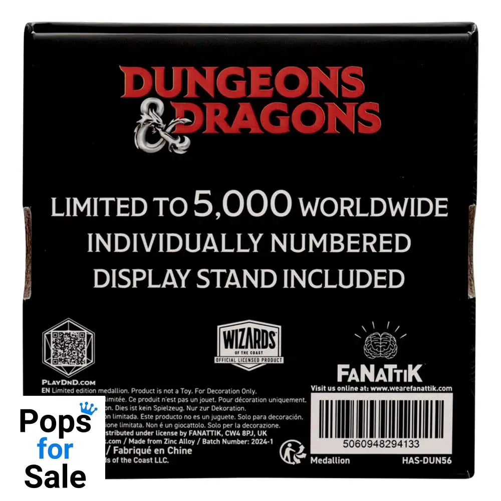 Dungeons & Dragons Medallion D20