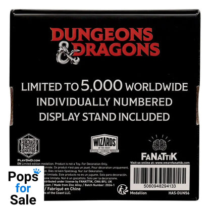 Dungeons & Dragons Medallion D20