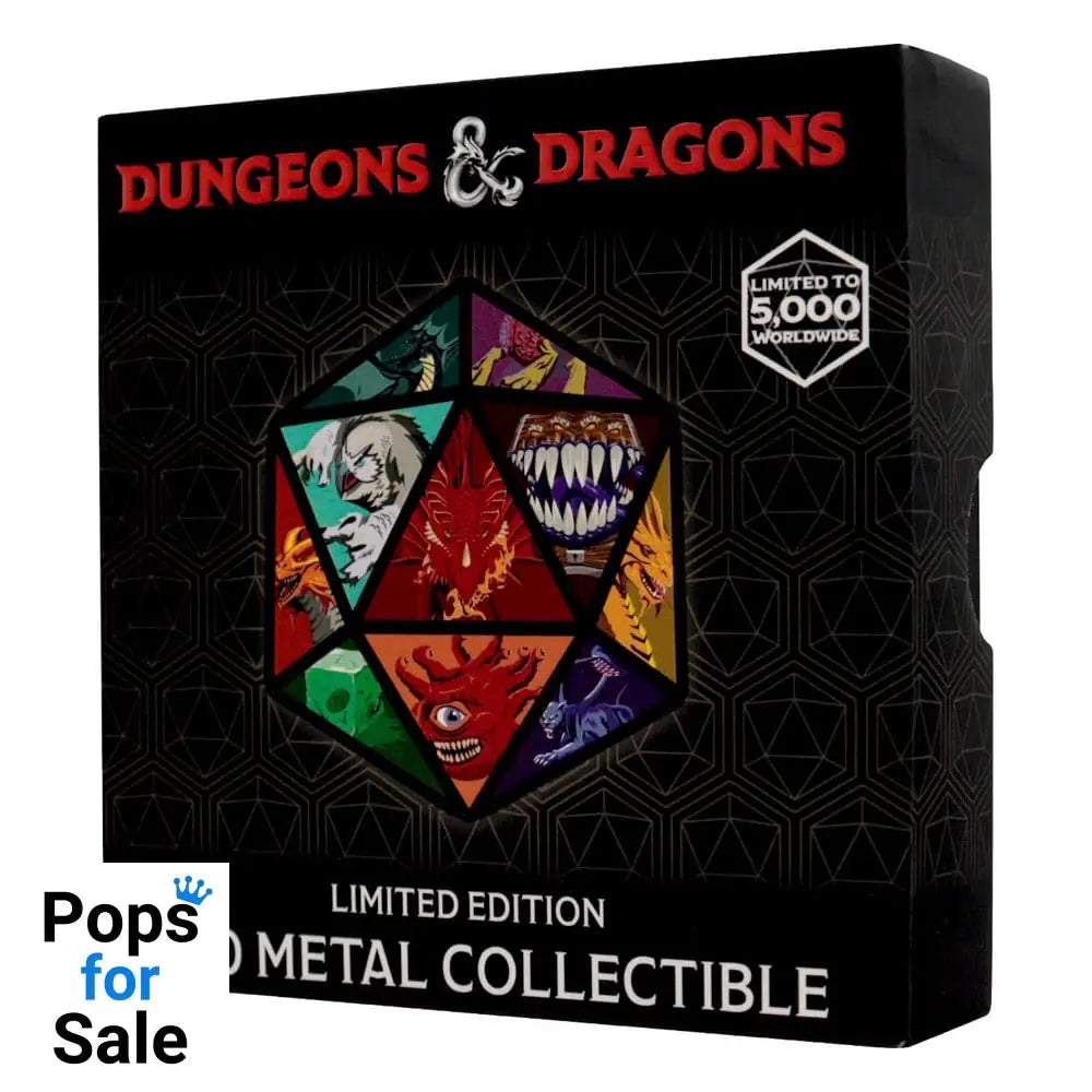 Dungeons & Dragons Medallion D20