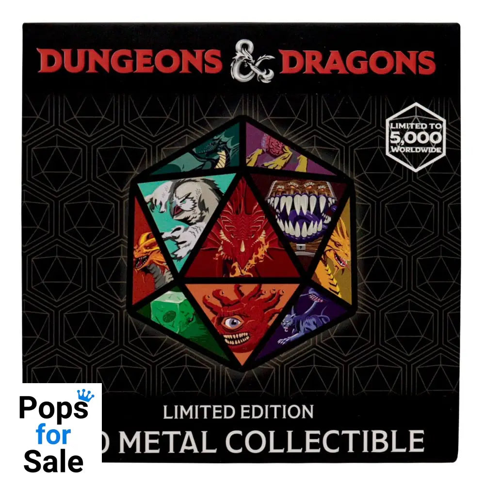Dungeons & Dragons Medallion D20 Decoration
