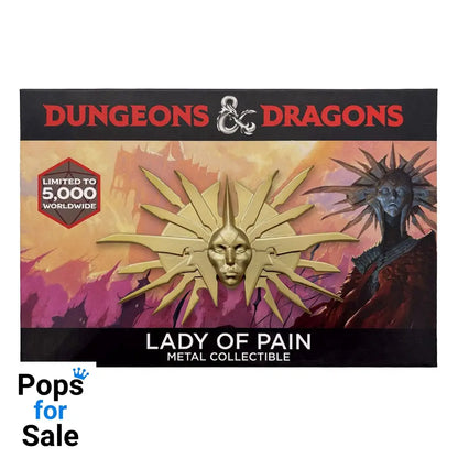 Dungeons & Dragons Medallion Lady of Pain Limited Edition