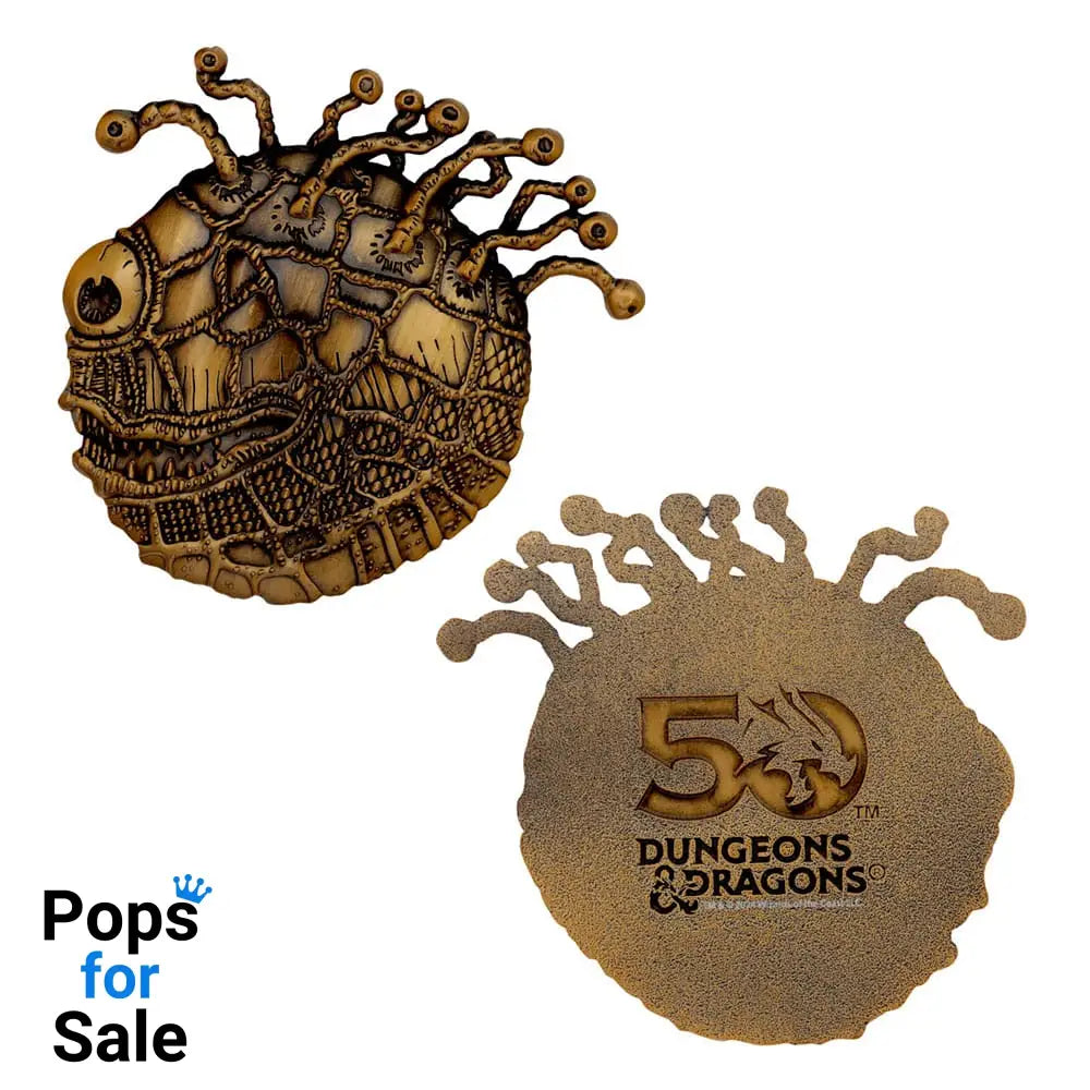 Dungeons & Dragons Medallion Set 50th Anniversary Beholder Twin Edition