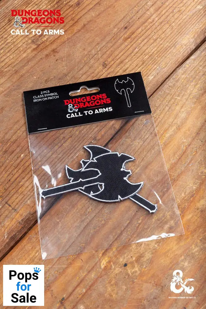 Dungeons & Dragons Patch set Barbarian