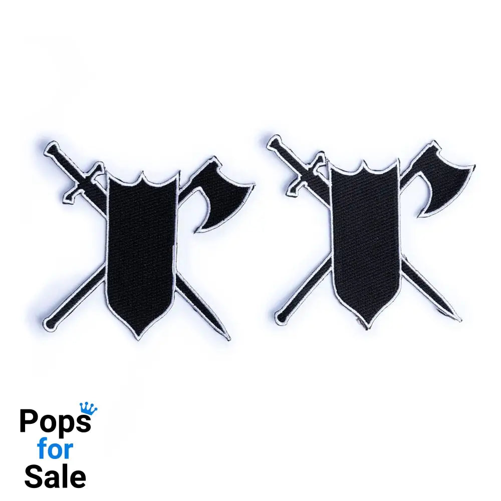 Dungeons & Dragons Patch set Fighter Patches & Stickers