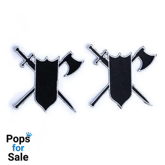 Dungeons & Dragons Patch set Fighter Patches & Stickers