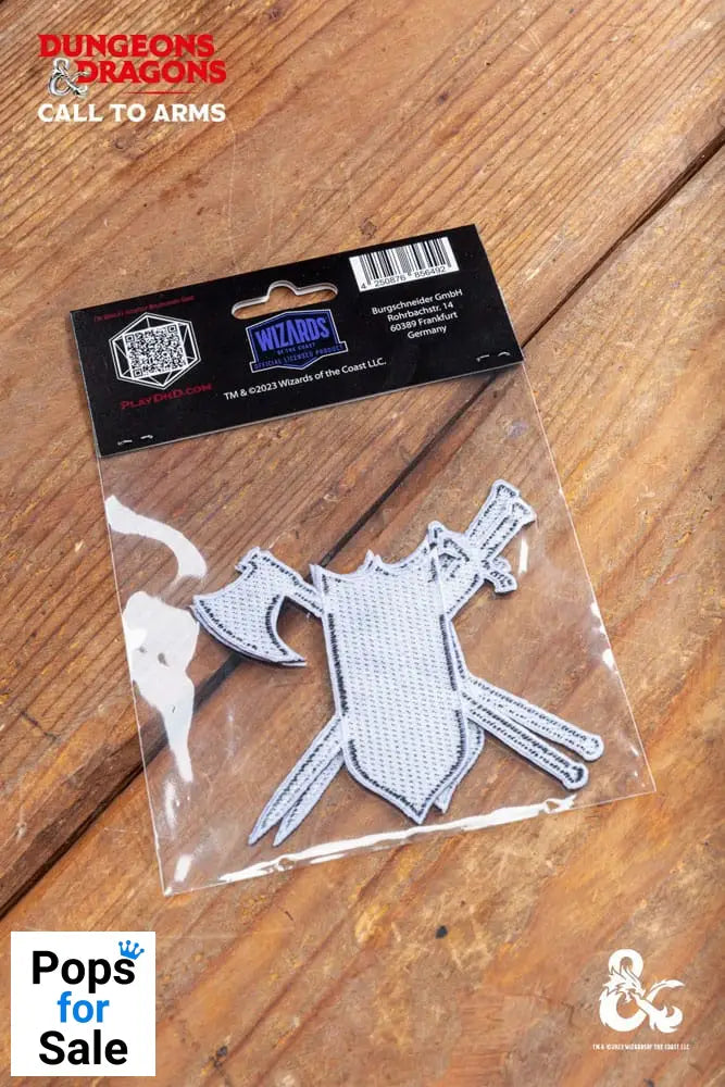 Dungeons & Dragons Patch set Fighter