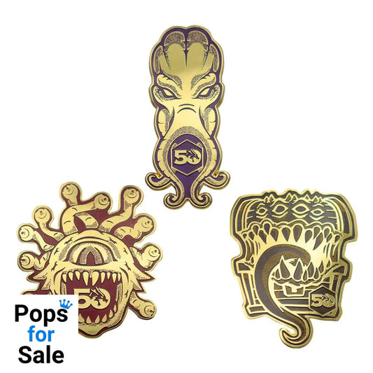 Dungeons & Dragons Pin Badge Set 50th Anniversary