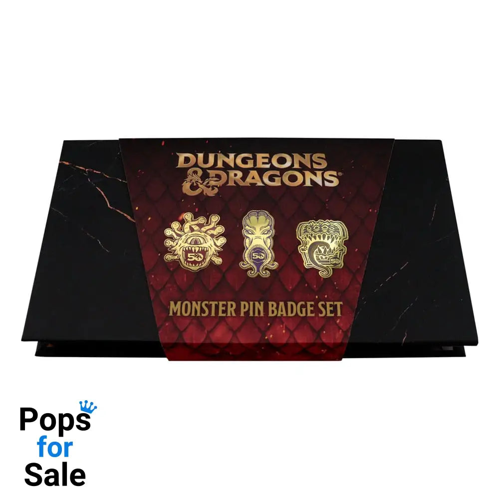 Dungeons & Dragons Pin Badge Set 50th Anniversary