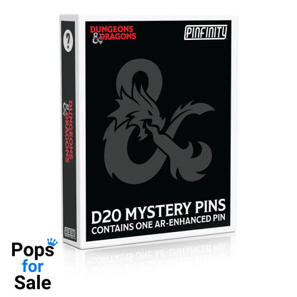 Dungeons & Dragons Pins Blind Box Mystery Mystery D20 Pins Assortment (10)