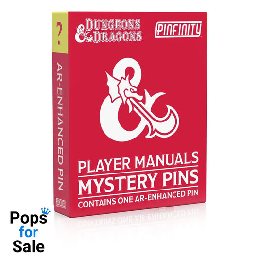 Dungeons & Dragons Pins Blind Box Mystery Mystery Player Manuel Pins Assortment (10)