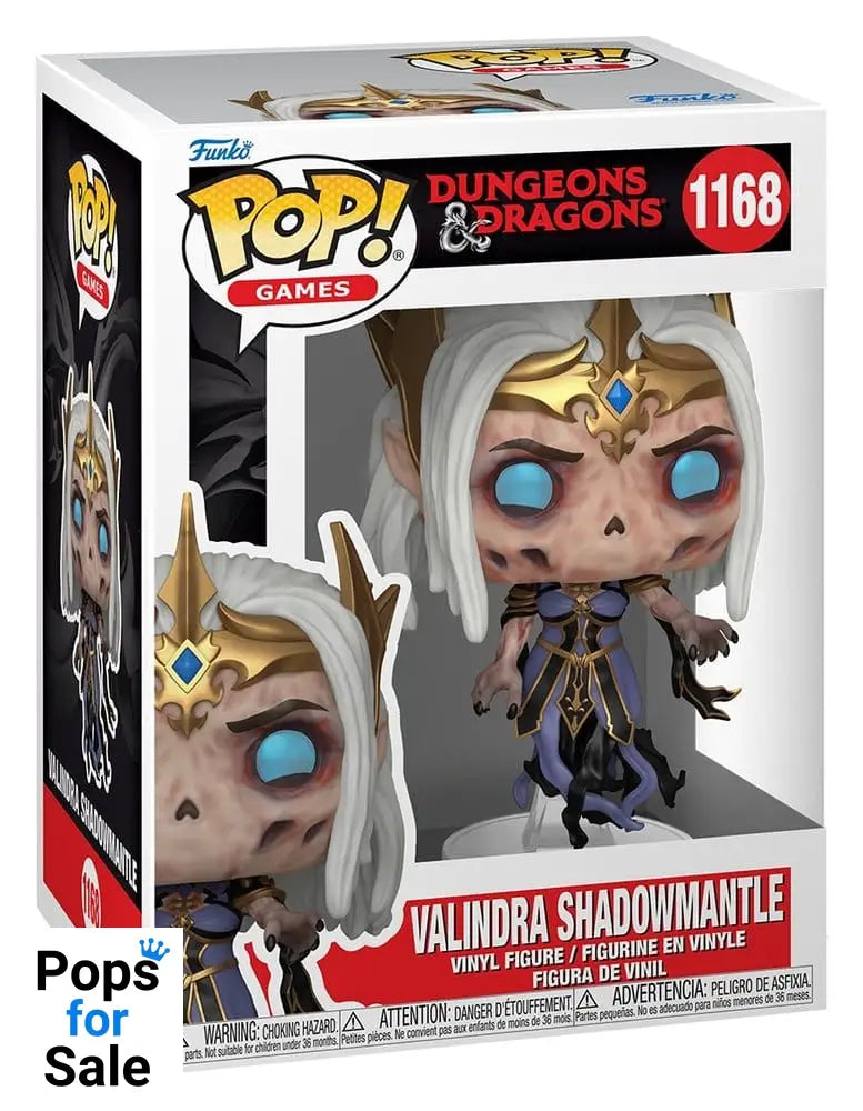 Dungeons & Dragons POP! Games Vinyl Figure Valindra Shadowmantle 9 cm