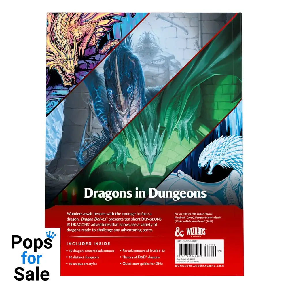 Dungeons & Dragons RPG Dragon Delves: An Adventure Anthology english