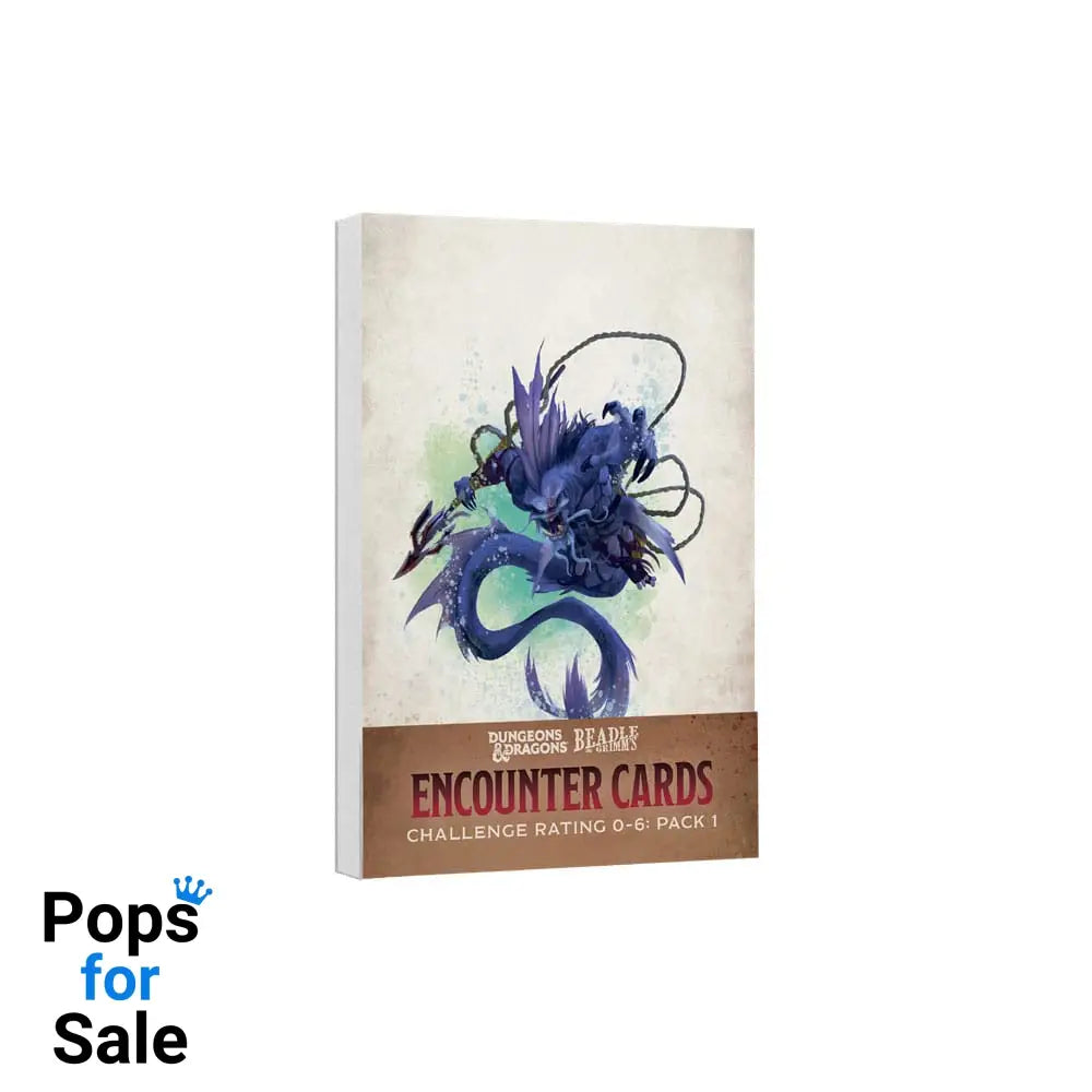 Dungeons & Dragons RPG Encounter Cards Challenge Rating 0-6: Pack 1 *english* Miniature Gaming & Tabletop