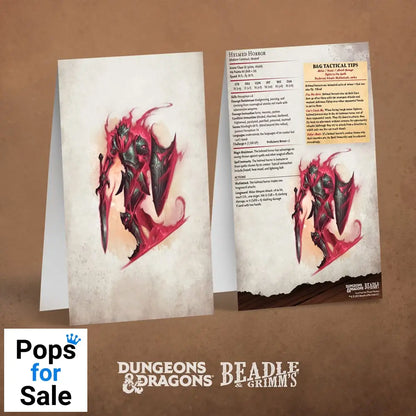 Dungeons & Dragons RPG Encounter Cards Challenge Rating 0-6: Pack 2 *english*