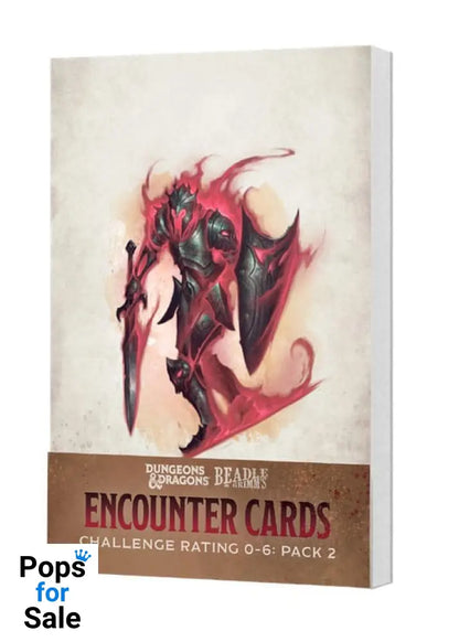 Dungeons & Dragons RPG Encounter Cards Challenge Rating 0-6: Pack 2 *english* Miniature Gaming & Tabletop